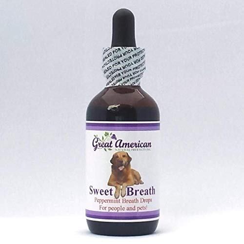 Natural Breath Drops for Pets with Chlorophyll & Peppermint Essential Oil