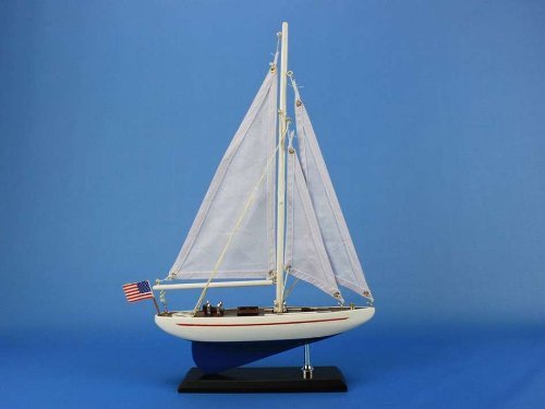 Hampton Nautical Enterprise Sailboat, 16"