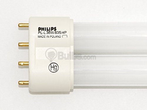 Philips 349423 - PL-L 36W/35-36 Watt Long Twin Tube Compact Fluorescent Light Bulb, 3500K