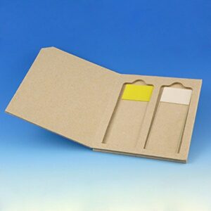 globe scientific 513002 cardboard slide mailer for 2 slide (case of 100)