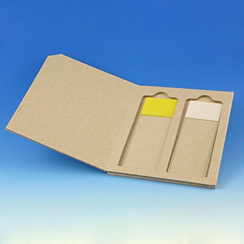 Globe Scientific 513002 Cardboard Slide Mailer for 2 Slide (Case of 100)