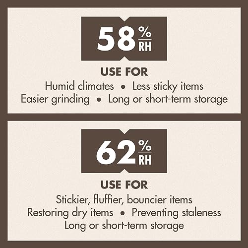 Boveda for Herbal Storage | 62% RH 2-Way Humidity Control | Size 67 Protects Up to 1 Pound (450 Grams) Flower | Prevent Terpene Loss Over Drying and Molding | 1-Count