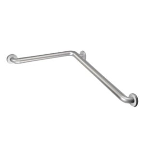 PEENED 24" L-SHAPED GRAB BAR