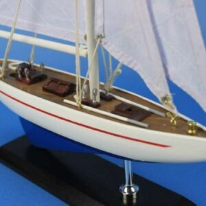 Hampton Nautical Enterprise Sailboat, 16"