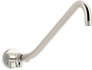 kohler 76336-sn gooseneck rainhead arm with 3-way diverter