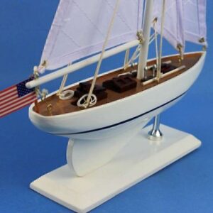 Hampton Nautical Intrepid Sailboat, 16"