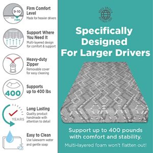 Big Trucker-Firm Layered Foam Truck Mattress Specifically Designed for Larger Drivers, 80" x 39" x 7"