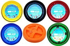 gamma seal lid variety pack - 6 colors brand new home supply maintenance store