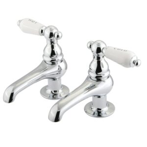 kingston brass ks3201pl restoration basin faucet, 3-1/2-inch, polished chrome