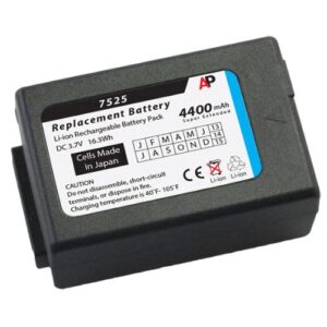 artisan power replacement battery for psion/teklogix workabout pro 7525 & 7527 | 4600 mah | lithium ion rechargeable battery | replaces oem number wa3010 and 1050192