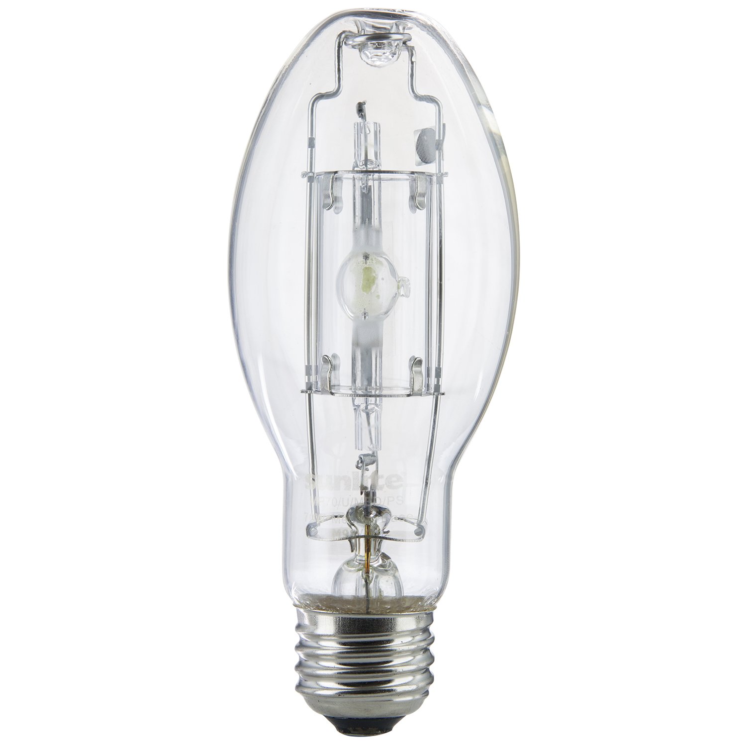 Sunlite MP70/U/MED/PS 03641-SU 70-watt Protected Metal Halide Bulb, Medium Base, Clear