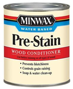 1 qt minwax 61851 clear pre-stain water-based wood conditioner