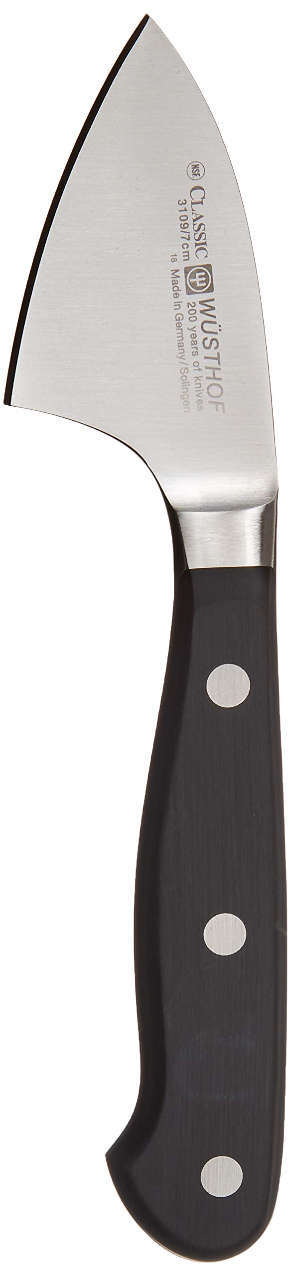 Wüsthof CLASSIC Cheese Knife, One Size, Black, Stainless Steel