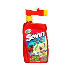 sevin bug killer with hose end bottle multiple insects rtu carbaryl 32 oz