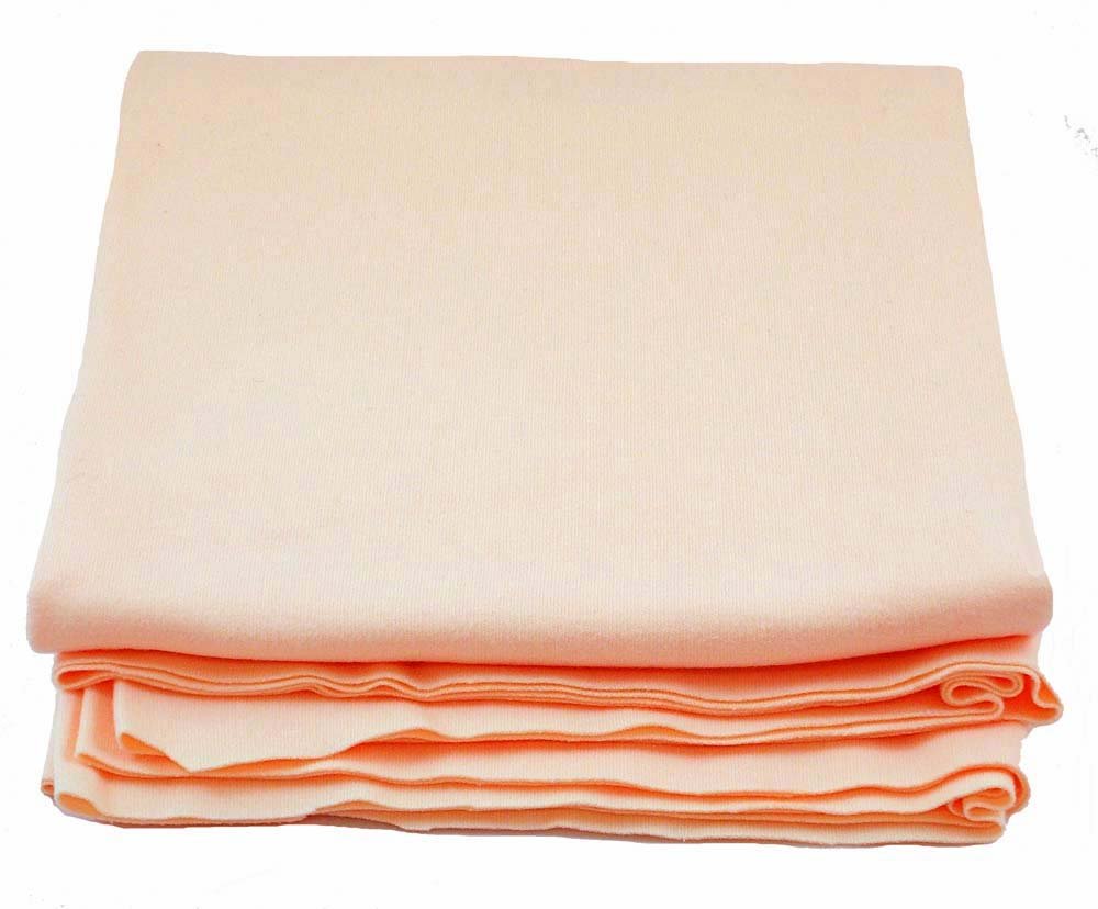 100% Cotton Knit Waldorf Doll Skin Fabric - One Yard Peach