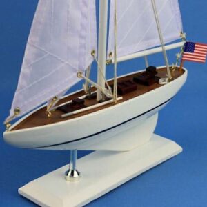 Hampton Nautical Intrepid Sailboat, 16"