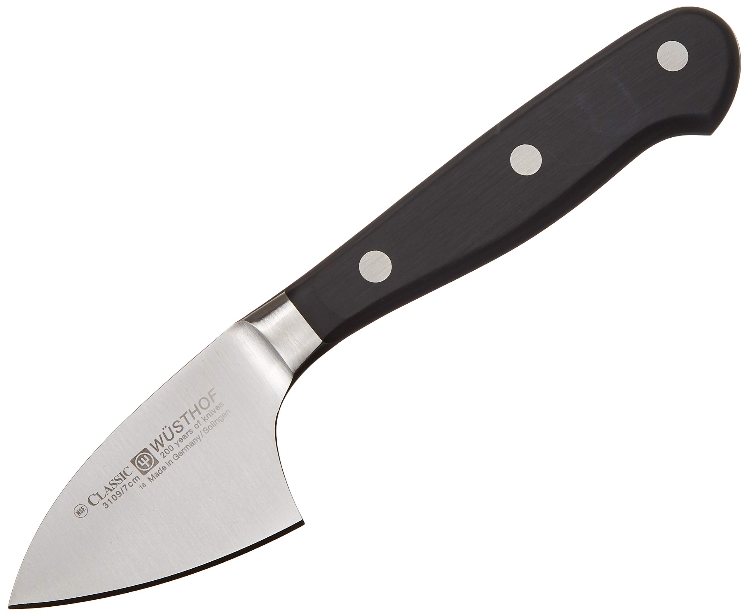 Wüsthof CLASSIC Cheese Knife, One Size, Black, Stainless Steel