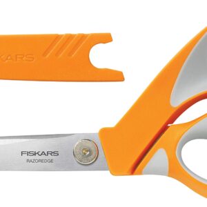 Fiskars Crafts 8195 RazorEdge Softgrip Fabric Shears, 9-Inch