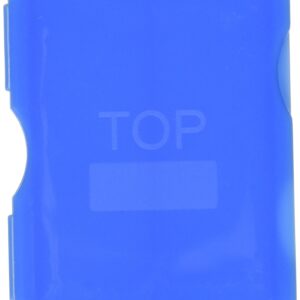 Globe Scientific 513041B Polypropylene Slide Mailer for 2 Slide, Blue (Box of 100)