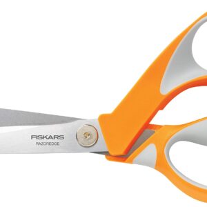 Fiskars Crafts 8195 RazorEdge Softgrip Fabric Shears, 9-Inch