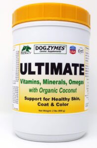 dogzymes ultimate skin and coat with algal oil and organic coconut (2 pound)