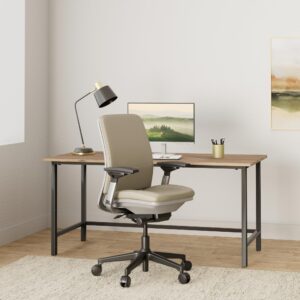 Steelcase Amia Chair, Soapstone Leather