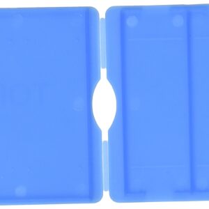 Globe Scientific 513041B Polypropylene Slide Mailer for 2 Slide, Blue (Box of 100)