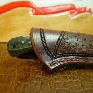 Size 7F Right Hand Carry Sheath. This Sheath Will fit a Buck 113 or schrad PH 2 Knife.