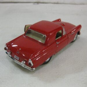 1955 Ford Thunderbird Hard Top In Red Diecast 1:36 Scale By Kinsmart