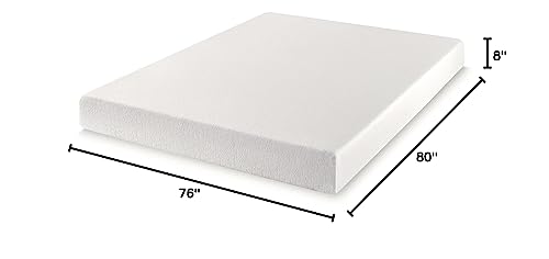 Best Price Mattress 8 Inch King Mattress Bed-In-A-Box, Green Tea Memory Foam