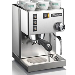 Rancilio Silvia Espresso Machinet,0.3 liters, with Iron Frame and Stainless Steel Side Panels, 11.4 by 13.4-Inch