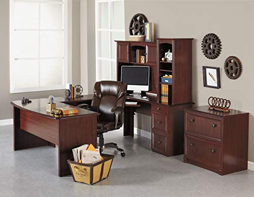 Realspace Broadstreet Executive U-shaped Office Desk - Hutch sold separately