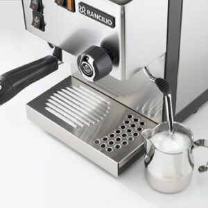 Rancilio Silvia Espresso Machinet,0.3 liters, with Iron Frame and Stainless Steel Side Panels, 11.4 by 13.4-Inch