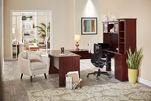 Realspace Broadstreet Executive U-shaped Office Desk - Hutch sold separately