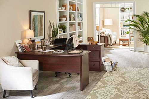 Realspace Broadstreet Executive U-shaped Office Desk - Hutch sold separately