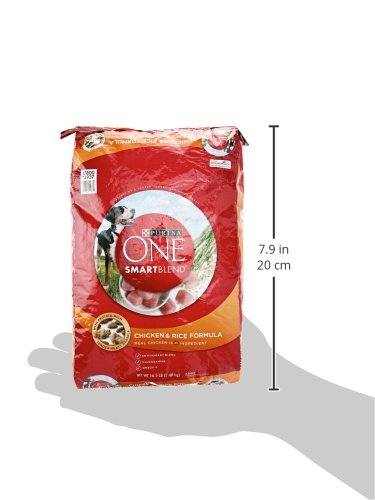 Purina ONE SmartBlend Chicken & Rice Formula Dry Dog Food - (1) 16.5 lb. Bag