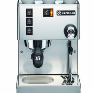 Rancilio Silvia Espresso Machinet,0.3 liters, with Iron Frame and Stainless Steel Side Panels, 11.4 by 13.4-Inch