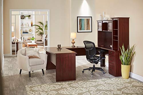 Realspace Broadstreet Executive U-shaped Office Desk - Hutch sold separately