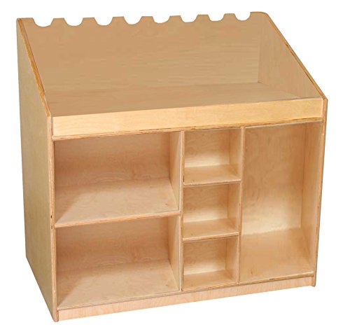 Wood Designs WD18150 Mobile Listening & Storage Center, 29 x 30 x 18" (H x W x D)