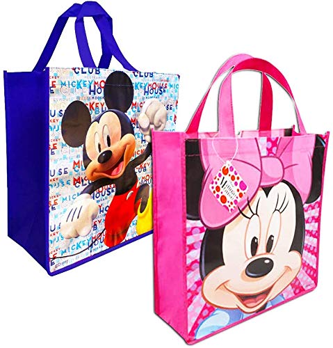 Disney Mickey and Minnie Mouse Reusable Tote Set