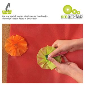 Smart-Fab Fabric Weatherproof Cut Sheet, 9 x 12 Inches, Assorted Color, Pack of 270