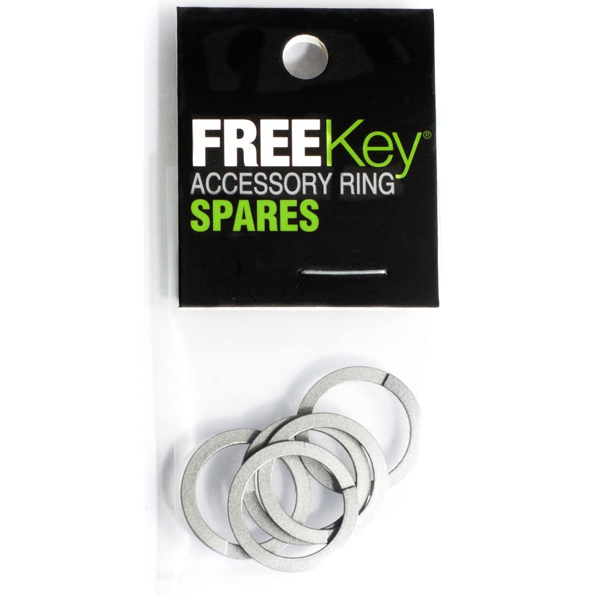 Freekey Accessory Ring Spares, 5 Count