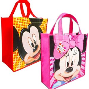 Disney Mickey and Minnie Mouse Reusable Tote Set