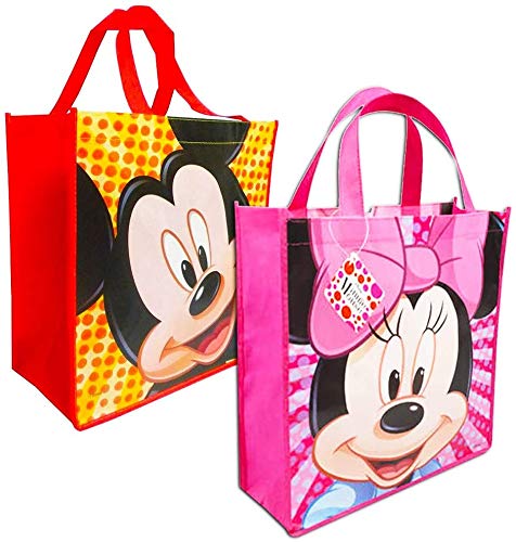 Disney Mickey and Minnie Mouse Reusable Tote Set