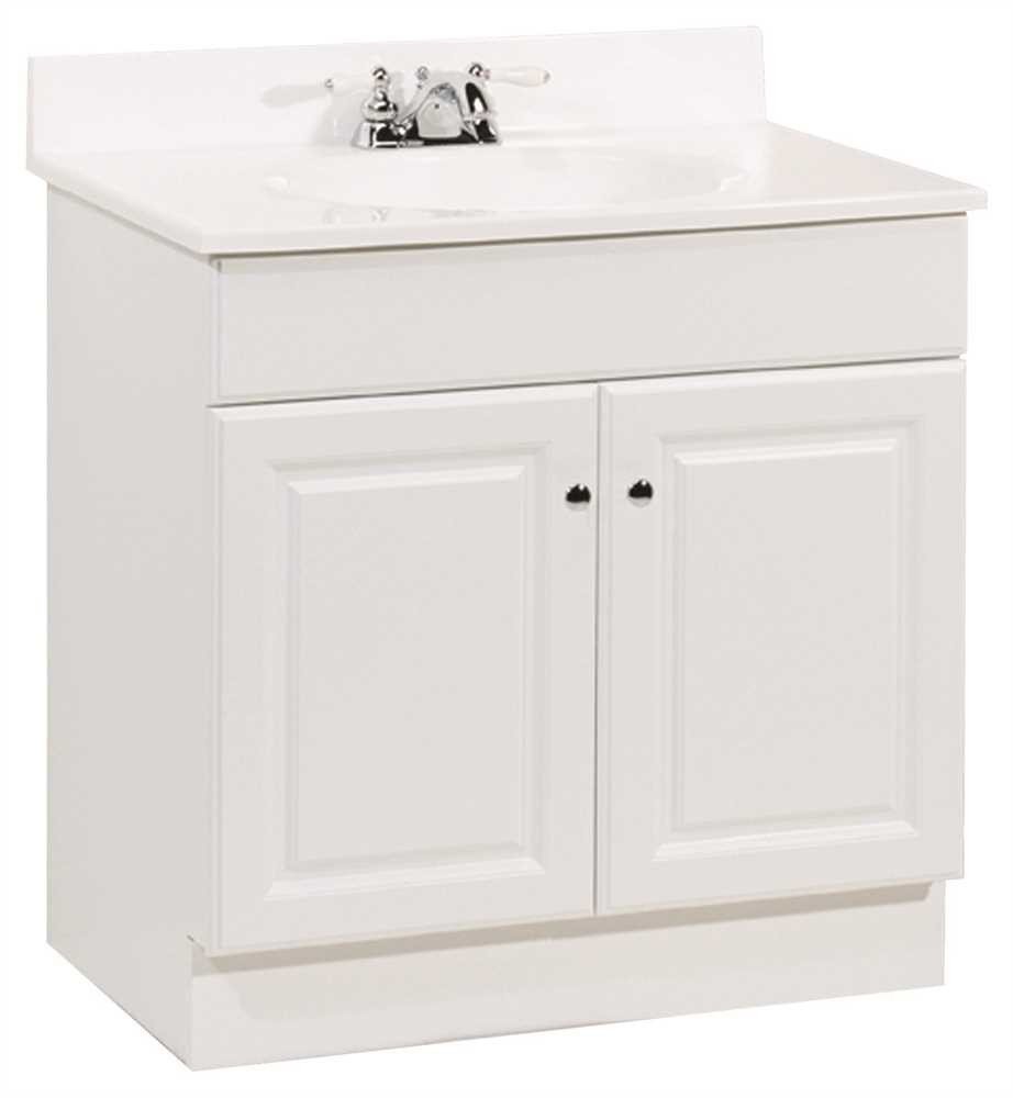 RSI HOME PRODUCTS SALES Richmond 30" W White Vanity