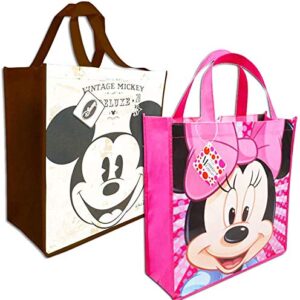 Disney Mickey and Minnie Mouse Reusable Tote Set