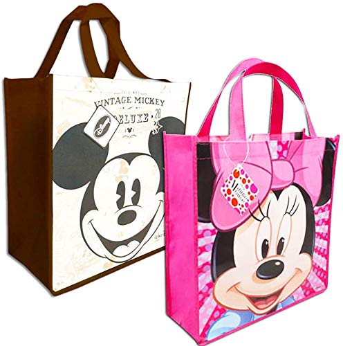 Disney Mickey and Minnie Mouse Reusable Tote Set