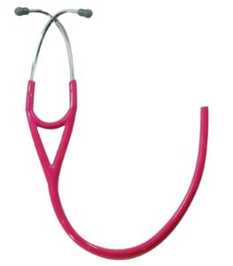 replacement tube by reliance medical fits littmann® cardiology iii® stethoscope raspberry color