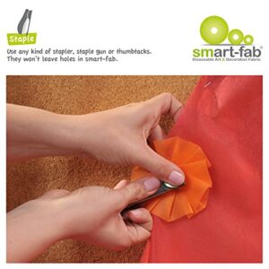 Smart-Fab Fabric Weatherproof Cut Sheet, 9 x 12 Inches, Assorted Color, Pack of 270