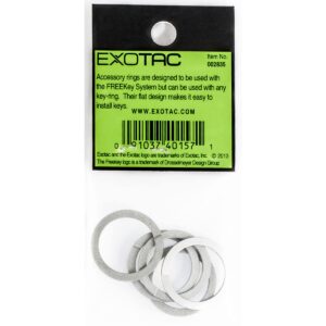 Freekey Accessory Ring Spares, 5 Count